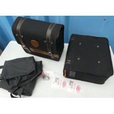 MOTOBRAŠNY ČERNO-HNĚDÁ - ORIGINÁL - JAWA 350CL PÉRÁK